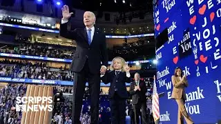 'America, I Gave My Best To You' | Biden passes torch to Kamala Harris at DNC