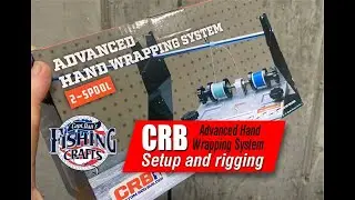 CRB Advanced hand wrapping system for making fishing rods setup and rigging tutorial