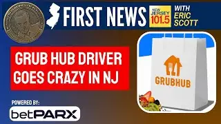 Grub Hub driver goes crazy on Route 1 in South Brunswick, NJ