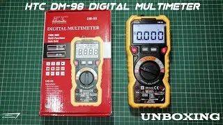 HTC DM-98  MULTIMETER UNBOXING