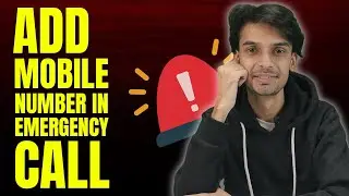 How to Add Mobile Number in Emergency Call #getassist