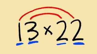 How to multiply any 2-digit number by a 2-digit number