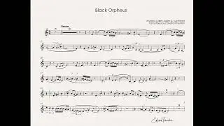 Black Orpheus (Manhã de Carnaval) - backing track for trumpet Bb metronom