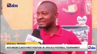 Afia Olu Festival: Ngo Nnobi Clinches First Position In Football Tournament