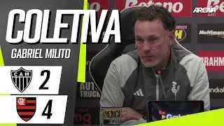 COLETIVA GABRIEL MILITO | AO VIVO | Atlético-MG 2 x 4 Flamengo - Brasileirão 2024