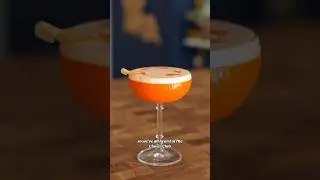 Introducing the Carrot Clover Club 🥕 The perfect elevated Fall Cocktail. #gincocktail