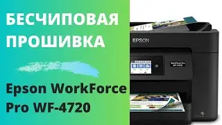 Бесчиповая прошивка Epson WorkForce Pro WF-4720 | Видеоинструкция