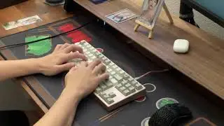 KFE CE by Monokei/Bisoromi with HG Blacks Keyboard Typing Test