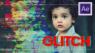 How to Create a Digital Glitch Transitions || After Effect Tutorial