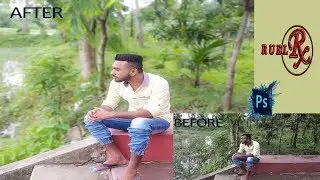 How to convert Normal Camera photo To DSLR camera photo in Photoshop