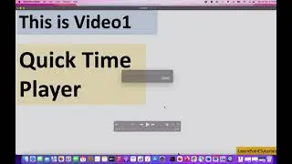 Combine two Videos in Quicktime player Mac OS