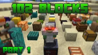 Collecting EVERY SINGLE BLOCK in Minecraft (CHALLENGE) | Part 1