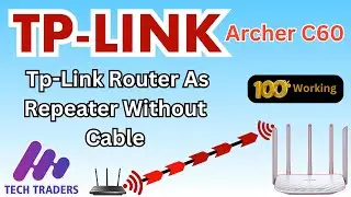 Tp Link Router As WIFI Repeater Without Cable | TP-LINK Archer C60 WDS Mode