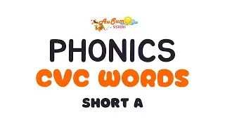 Phonics CVC Words with Short A  |  Learning Video For Kindergarten