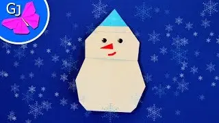 How to make Origami Snowman