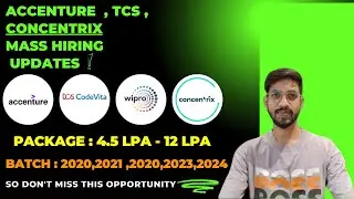 FINALLY Accenture & Wipro Mega Hiring for Freshers | Biggest Mass Hiring | Apply Now🔥