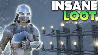 RAIDING AN INSANE CAVE ON FJORDUR FOR HUGE LOOT! - ARK: Survival Evolved