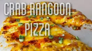 (Imitation) Crab rangoon Pizza