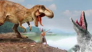 Must Watch New Special T-rex Attack 2024 | Lost In Dinosaur Jurassic World 4 | Dinosaur| Dino Spider