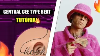 MAKE CENTRAL CEE TYPE BEAT IN FL STUDIO 21 🔥 UK DRILL TUTORIAL