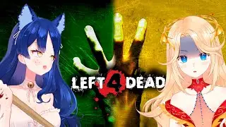 Снежа и Ифрит выживают среди зомби 🌾🍗 [СТРИМ / LEFT 4 DEAD]