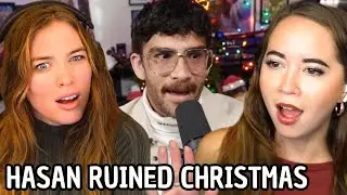 Why QTCinderella Put Hasan On The NAUGHTY List This Year | Hasanabi Reacts