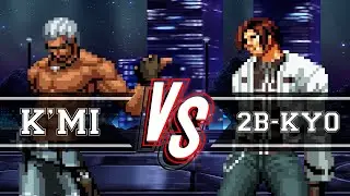 MUGEN: K'MI (Maximum Impact) vs 2B-Kyo Playthrough