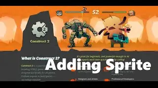 Construct2 Tutorial 4: How to add sprite in Construct 2