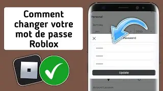 Comment changer le mot de passe dans Roblox | Changer le mot de passe Roblox 2024