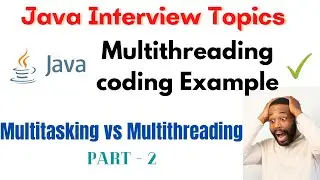 Multithreading Coding example 🤯 | How Thread gets Executed | Multitasking Vs Multithreading 😲