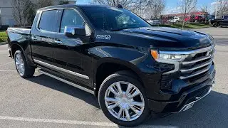 2023 Chevrolet Silverado 1500 High Country 3.0 POV Test Drive & Review