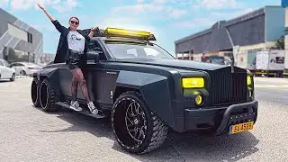 World's First Rolls Royce 6x6 Phantom!