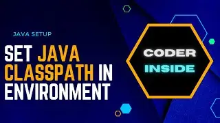 How to set Classpath in Java | Set Classpath in Environment Variables | Java Setup