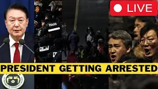 🚨 BREAKING: CHAOS At Palace As Police Move To Arrest South Korean President