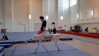 Bidzina Sitchinava (GEO) pommel horse training - Tbilisi (Mar 2020)