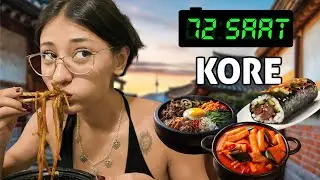 3 GÜN BOYUNCA SADECE KORE YEMEĞİ YEDİM! 🇰🇷🍛😋 | Aç Kaldım... w/
