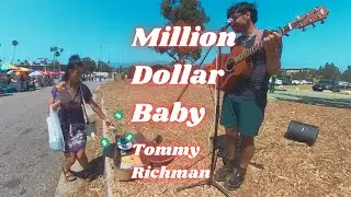 Million Dollar Baby - Tommy Richman Acoustic Cover Gets the People Dancing!!