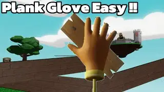 How to get the plank glove ( Easy !!) + showcasing in Slap Battle Roblox