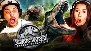 JURASSIC WORLD: FALLEN KINGDOM (2018) MOVIE REACTION - FIRST TIME WATCHING - REVIEW