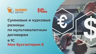 Суммовые и курсовые разницы по мультивалютным договорам | 1С Моя бухгалтерия 8 | Хьюмен систем