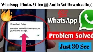 sorry this media file doesn't exist on your internal storage | whatsapp status problem solved