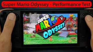 Super Mario Odyssey | Steam Deck (OLED) Performance Test | Yuzu