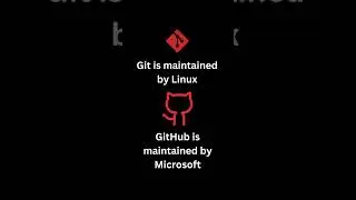 Git vs GitHub #shorts #git #github