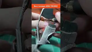 Restoring a broken Toyota trueno ae86 