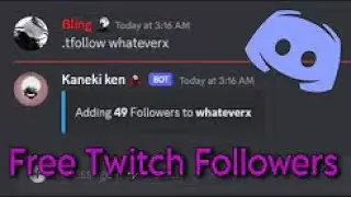Free Twitch bot Followers 2025 (Discord)
