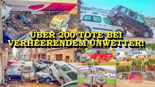 +++ ÜBER 200 TOTE BEI VERHEERENDEM UNWETTER IN SPANIEN +++ AUTOS GESTAPELT | DRAMATISCHE SITUATION