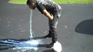 Milk Gallon Challenge Attempt #2 (gone wrong)(epic fail)