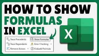 How To Show Formulas In Excel (2024)