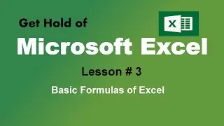 Microsoft Excel Tutorials - Basic Formulas of MS Excel