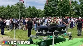 Over 500 strangers united to honor fallen veteran